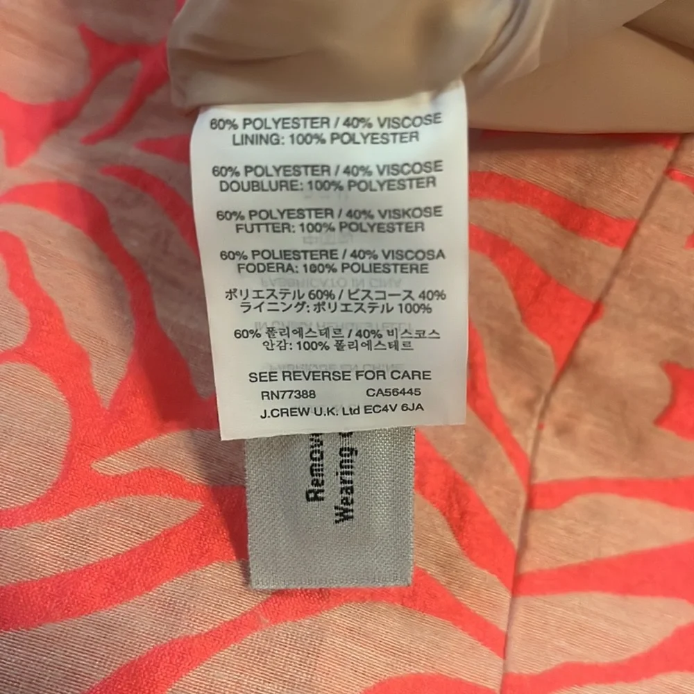 JCrew satin floral cut out skirt - Picture 8 of 9